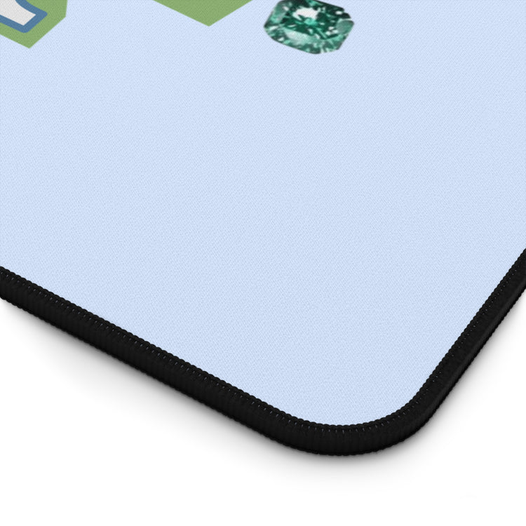 SLP newspaper gem desk mat