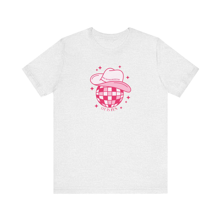 OT cowboy disco short sleeve tee
