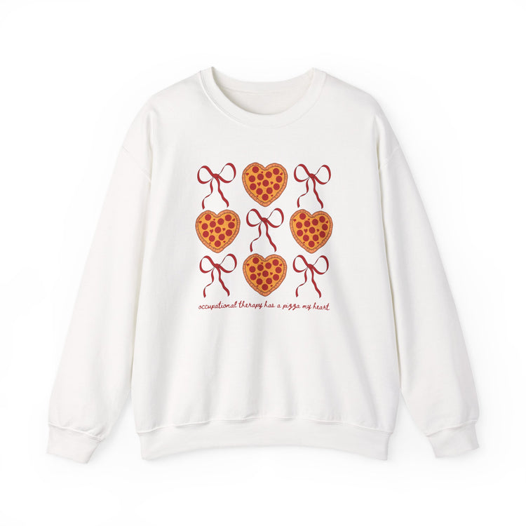 OT has a pizza my heart crewneck