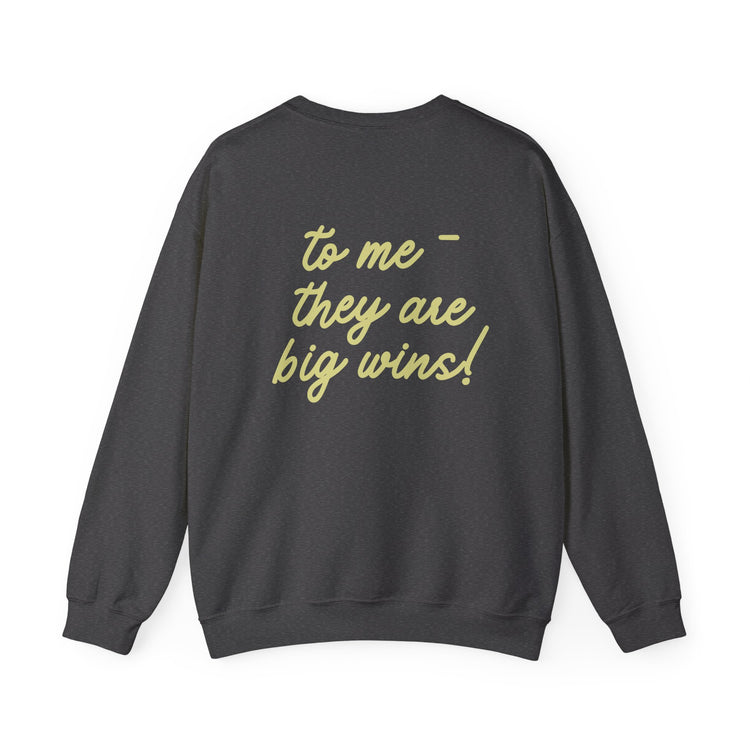speech path little big wins front/back crewneck