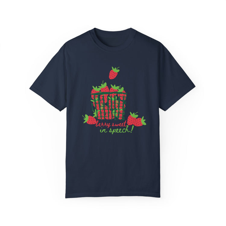 berry sweet in speech! comfort colors tee