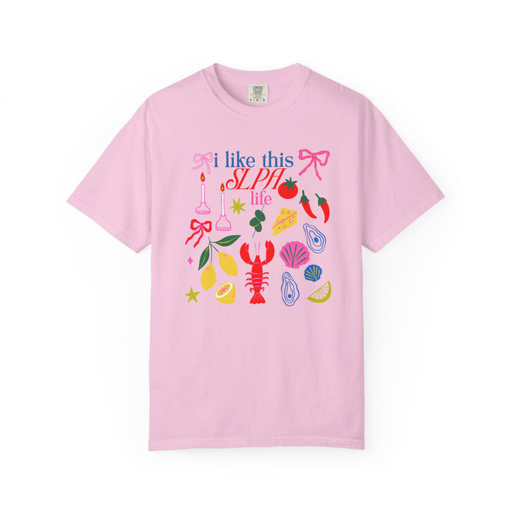 i like this SLPA life comfort colors tee