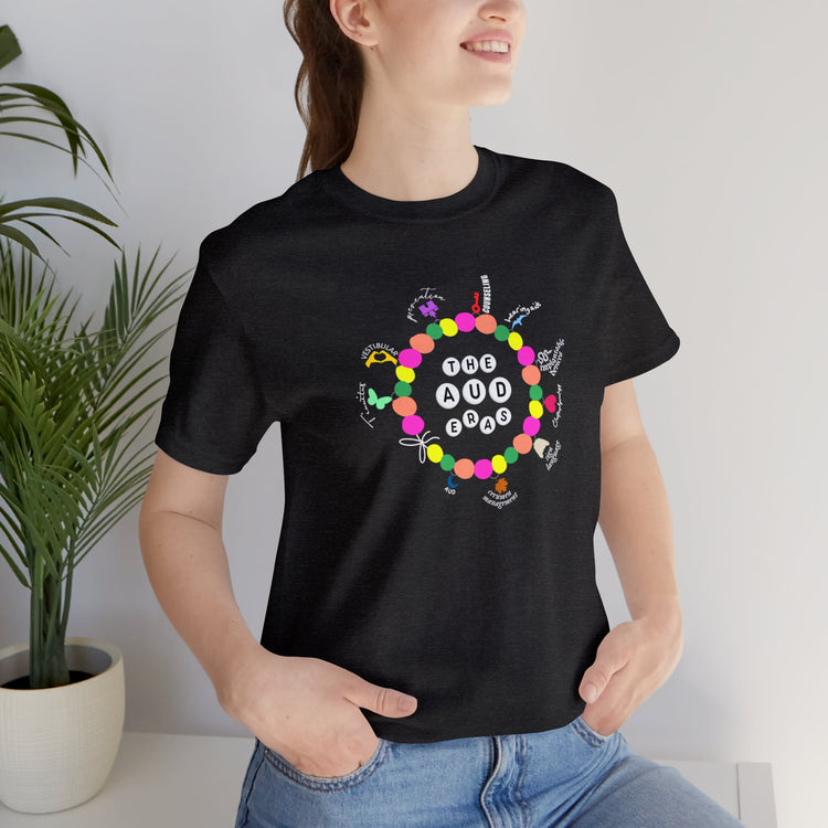 friendship bracelet audiology era short sleeve tee