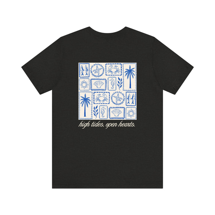 speech path high tides front/back short sleeve tee