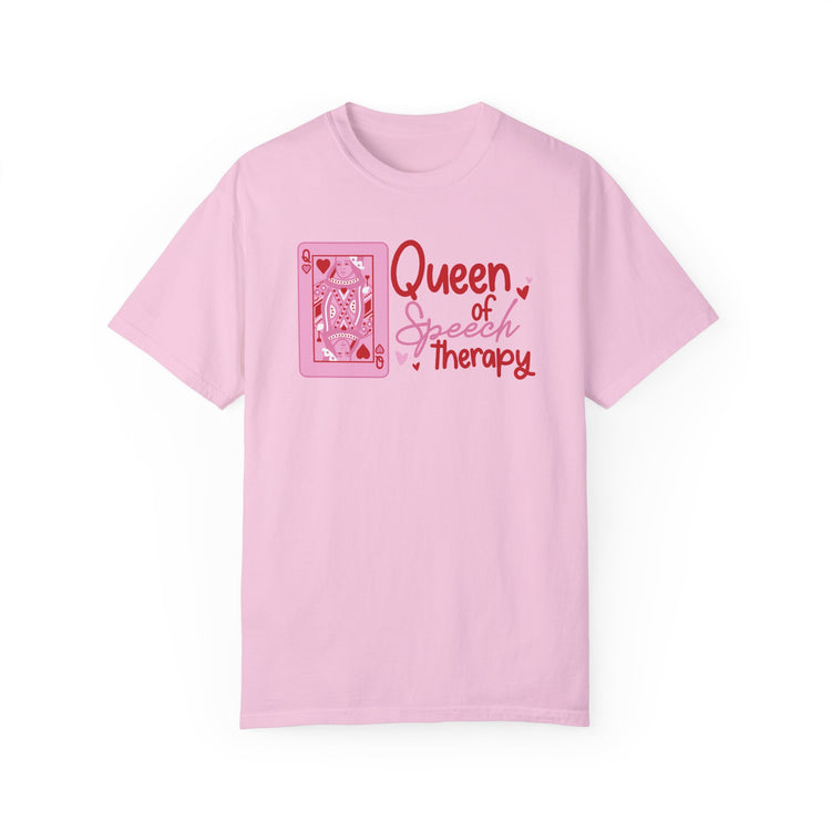 queen of hearts//speech comfort colors tee