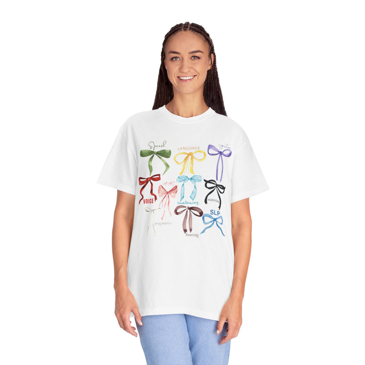 SLP era bow comfort colors tee