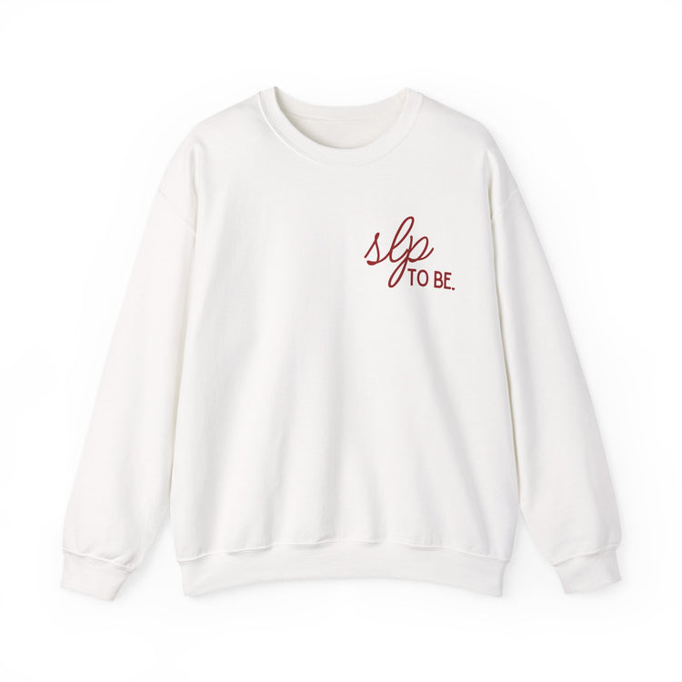 slp to be. crewneck