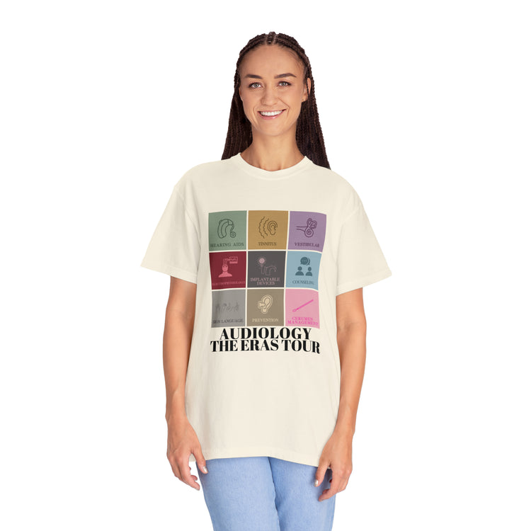 AUDIOLOGY scope eras tour comfort colors tee
