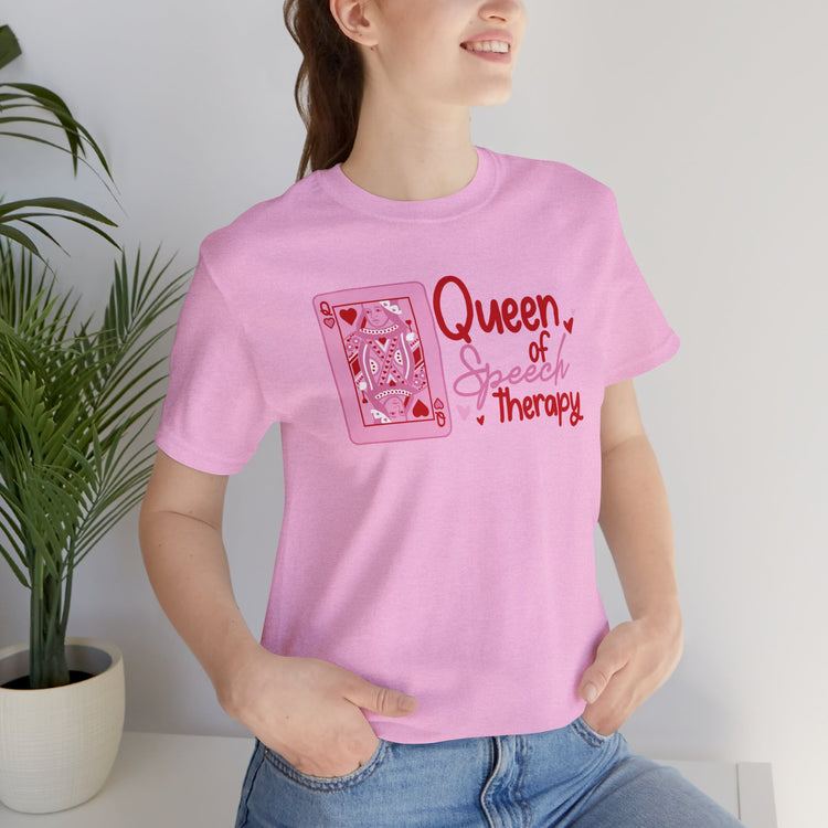 queen of hearts//speech short sleeve tee