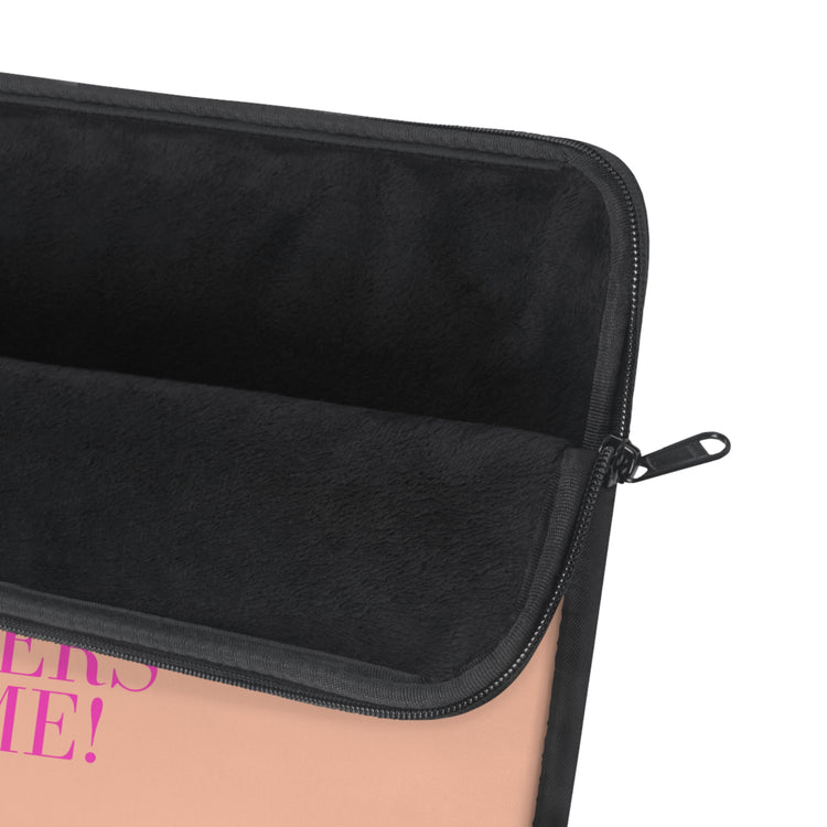 your voice matters smiley laptop sleeve