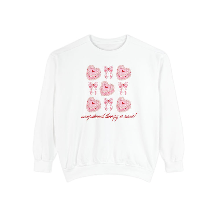 OT is sweet! cake comfort colors crewneck