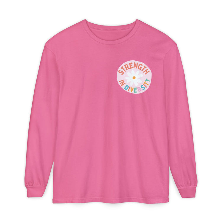 strength in diversity long sleeve tee