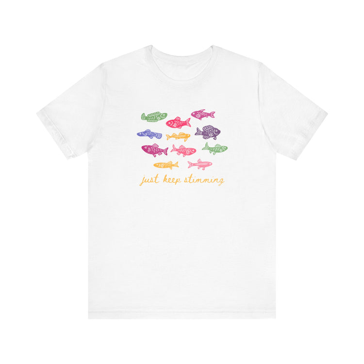 just keep stimming! tee