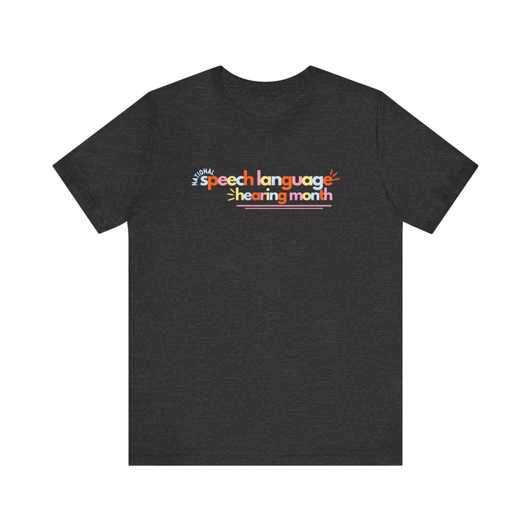 NSLHM colorful bold tee