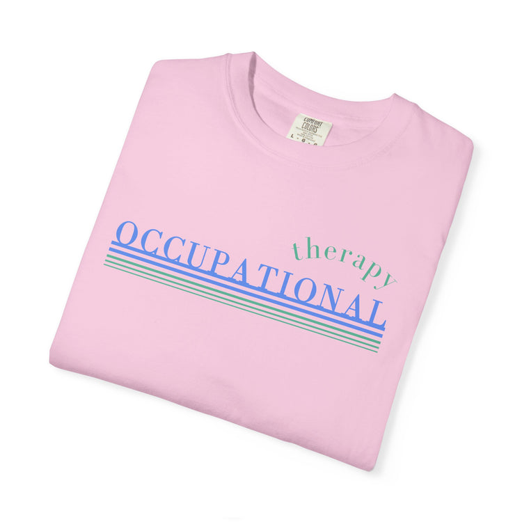 OT blue lines comfort colors tee
