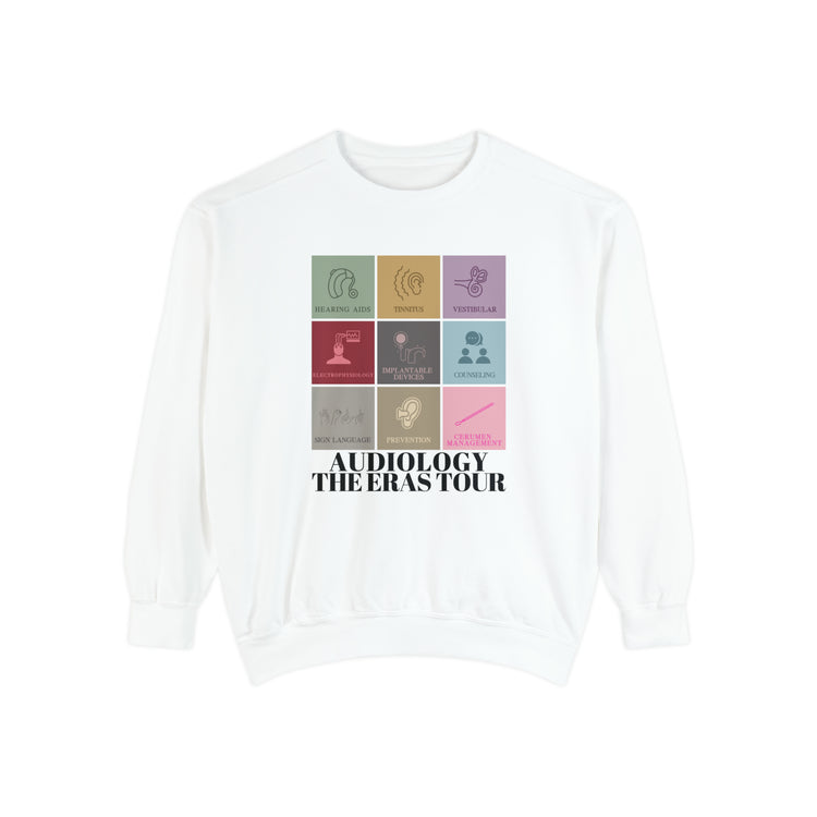 AUDIOLOGY scope eras tour comfort colors crewneck