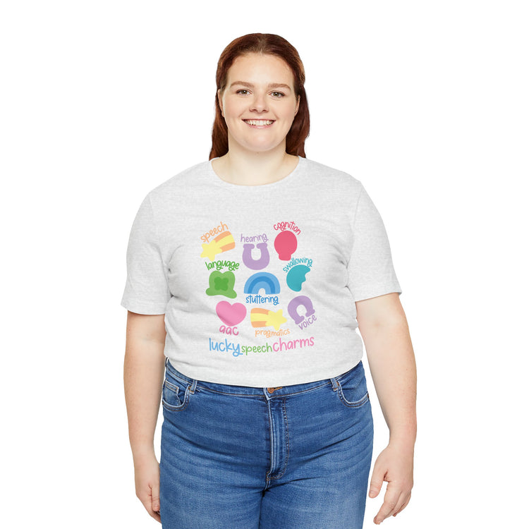 lucky speech charms tee