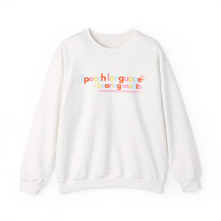 NSLHM colorful bold crewneck