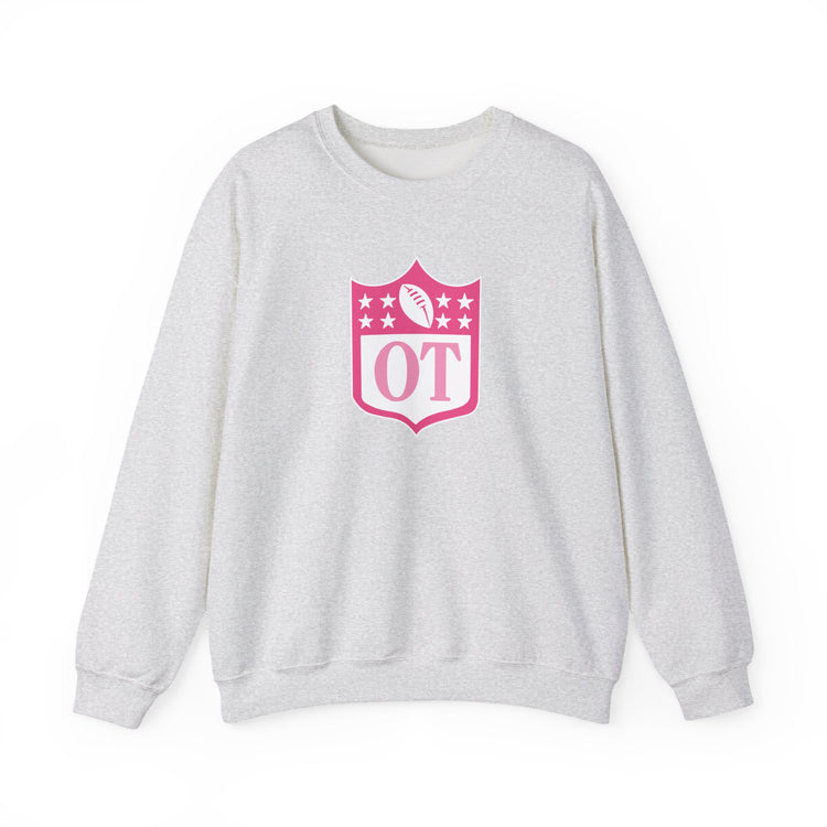 OT football crest crewneck