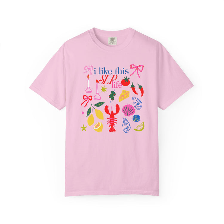 i like this SLP life comfort colors tee