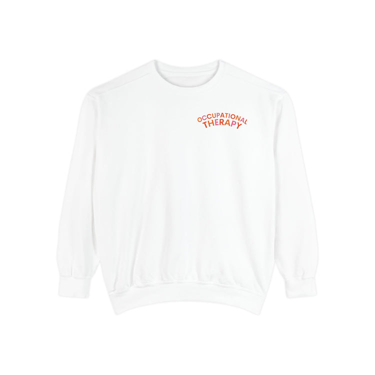 OT colorful arch comfort colors crewneck