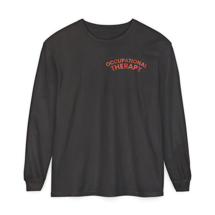 OT colorful arch comfort colors long sleeve tee