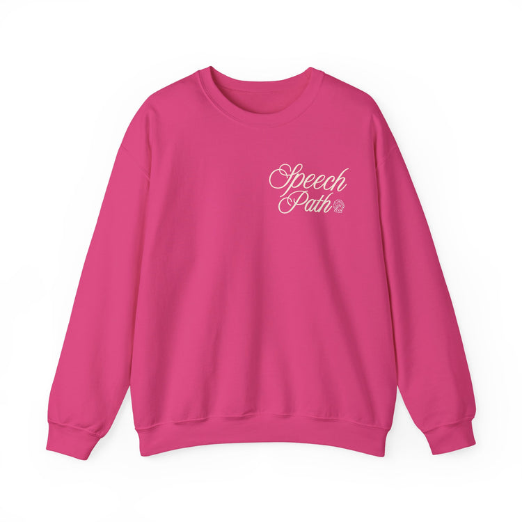 speech path high tides front/back crewneck