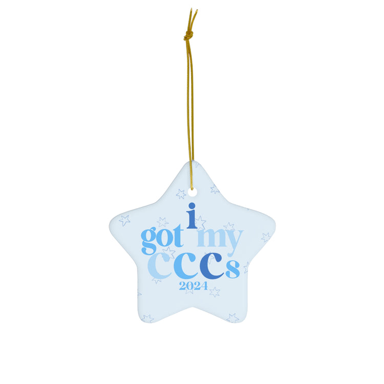 SLP ccc 2024 ornament - blue