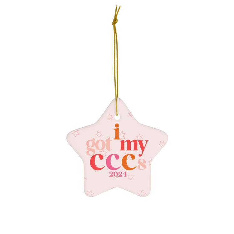 SLP ccc ornament (sample sale)