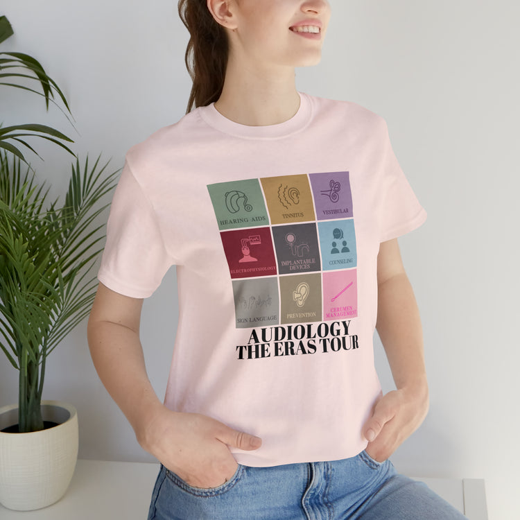 AUDIOLOGY scope eras tour short sleeve tee