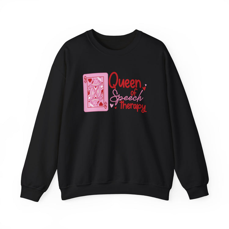 queen of hearts//speech crewneck