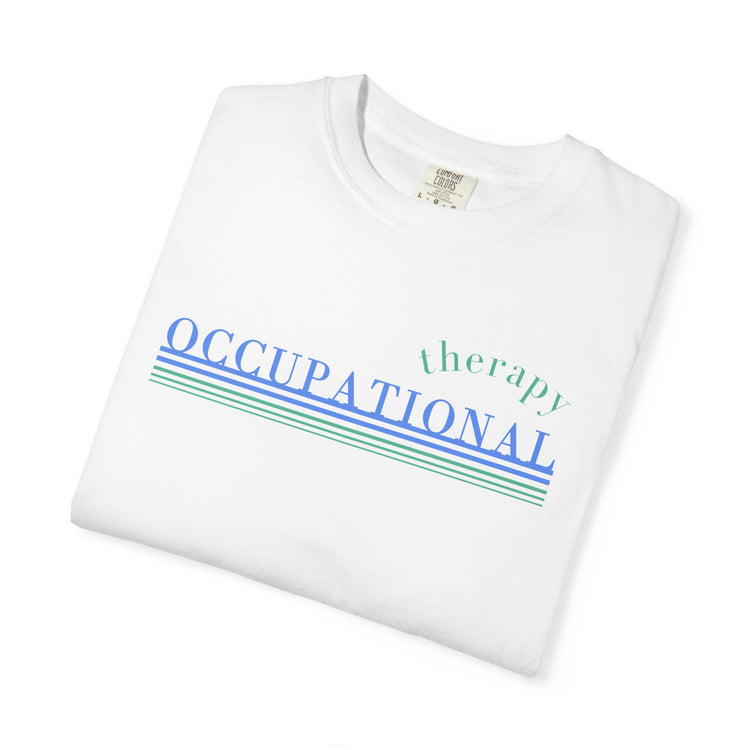 OT blue lines comfort colors tee