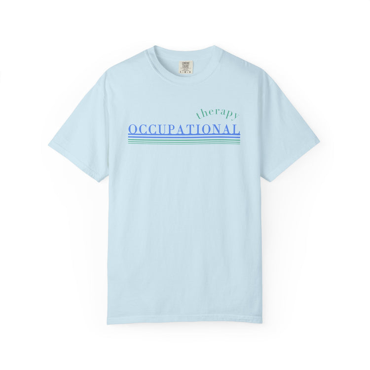 OT blue lines comfort colors tee