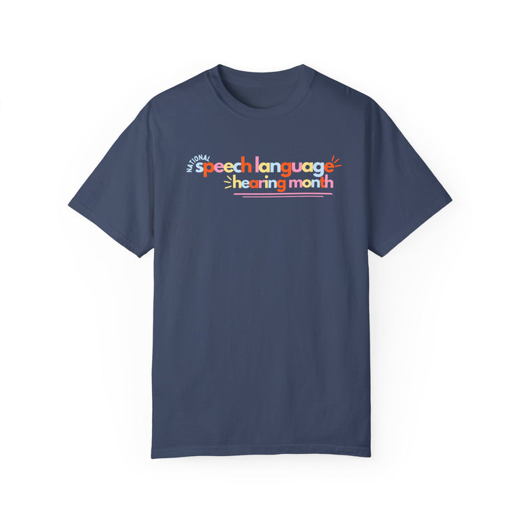 NSLHM colorful bold comfort colors tee