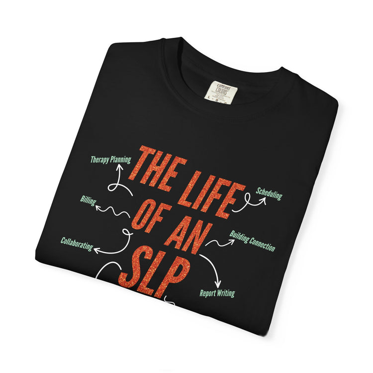 life of an SLP comfort colors tee