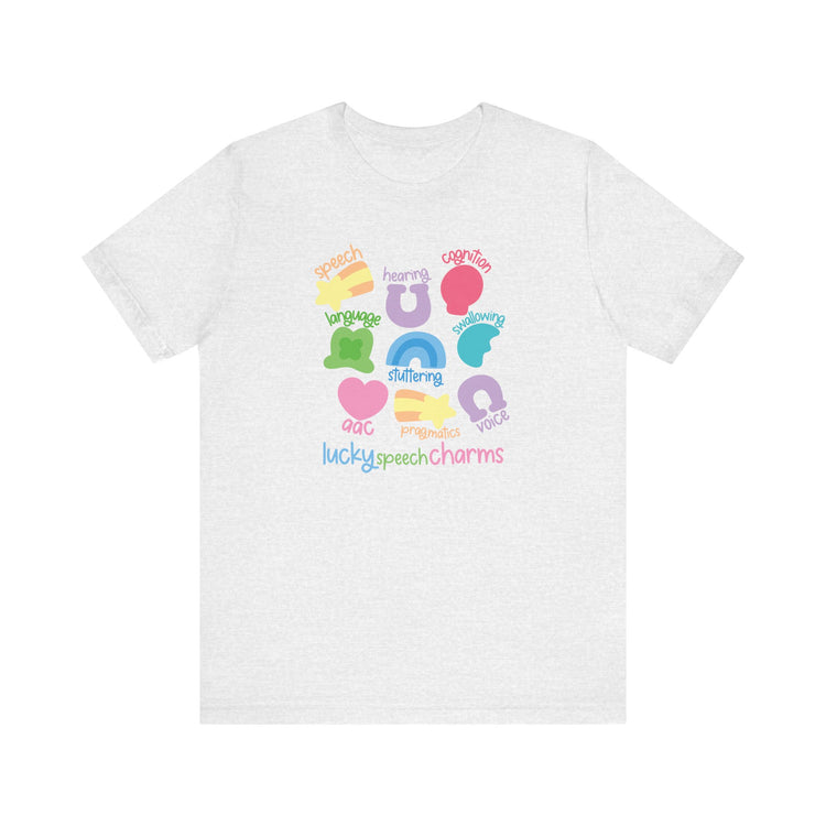 lucky speech charms tee