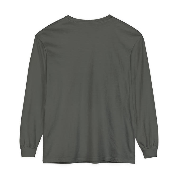 speech path disco smiley comfort colors long sleeve tee