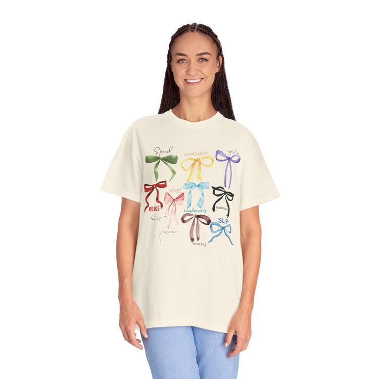 SLP era bow comfort colors tee