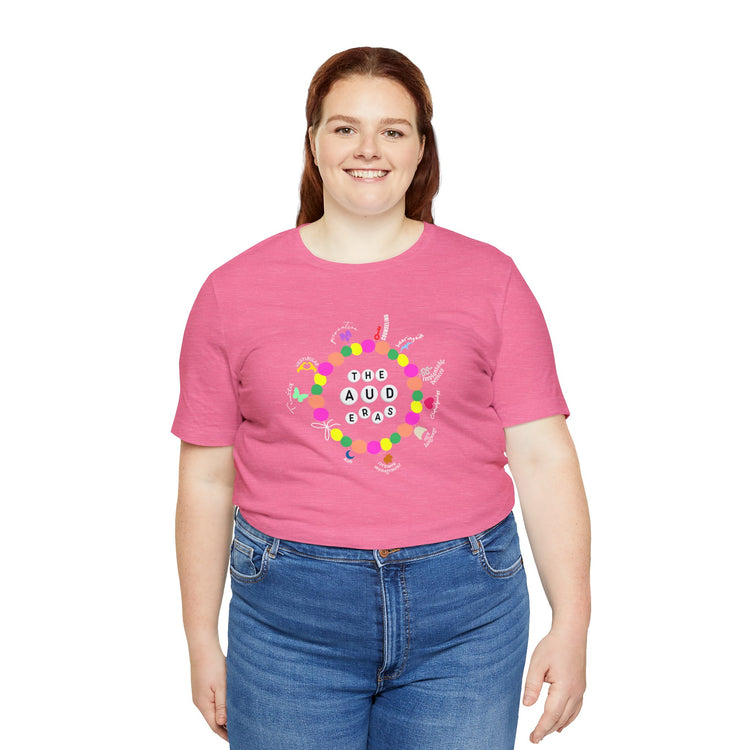 friendship bracelet audiology era short sleeve tee