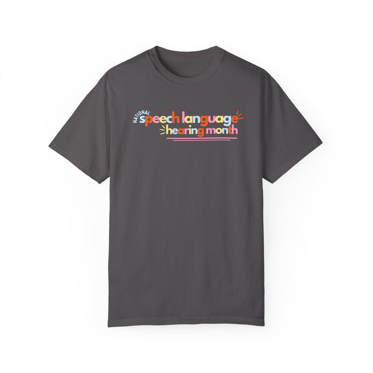 NSLHM colorful bold comfort colors tee
