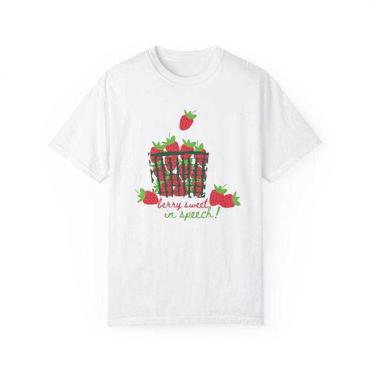 berry sweet in speech! comfort colors tee