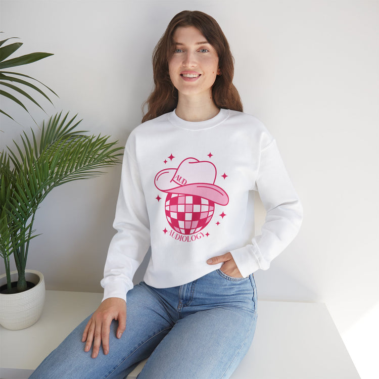 disco cowboy audiology crewneck
