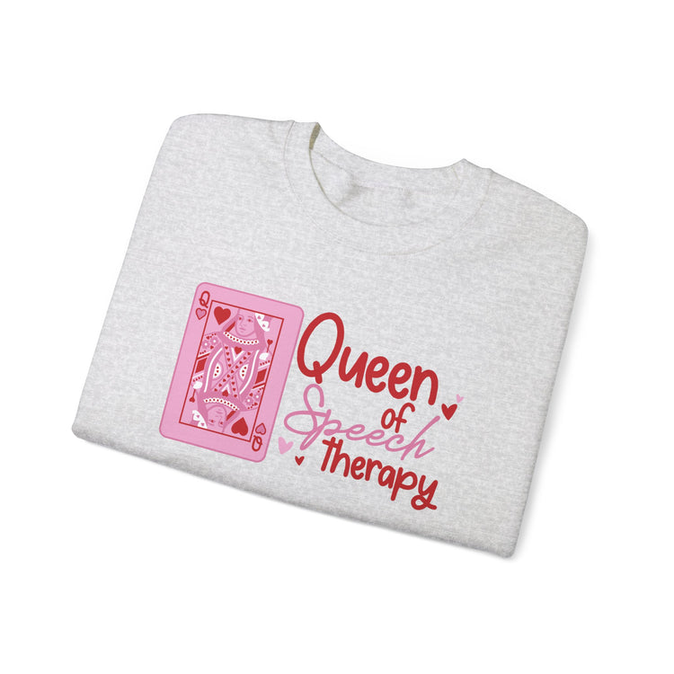 queen of hearts//speech crewneck