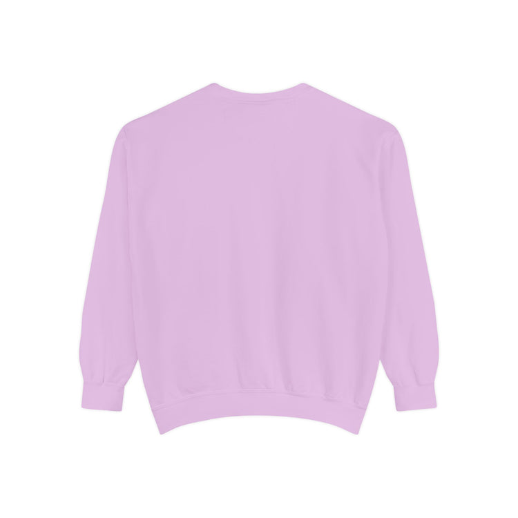horseshoe lucky to be an SLP comfort colors crewneck