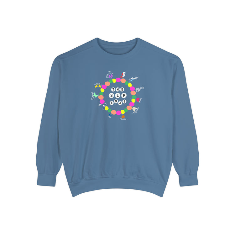 SLP ERAS friendship bracelet comfort colors crewneck