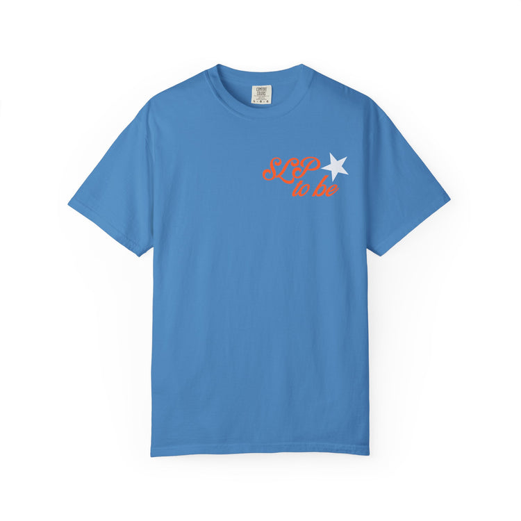 don't talk to me i'm in grad school front/back comfort colors tee