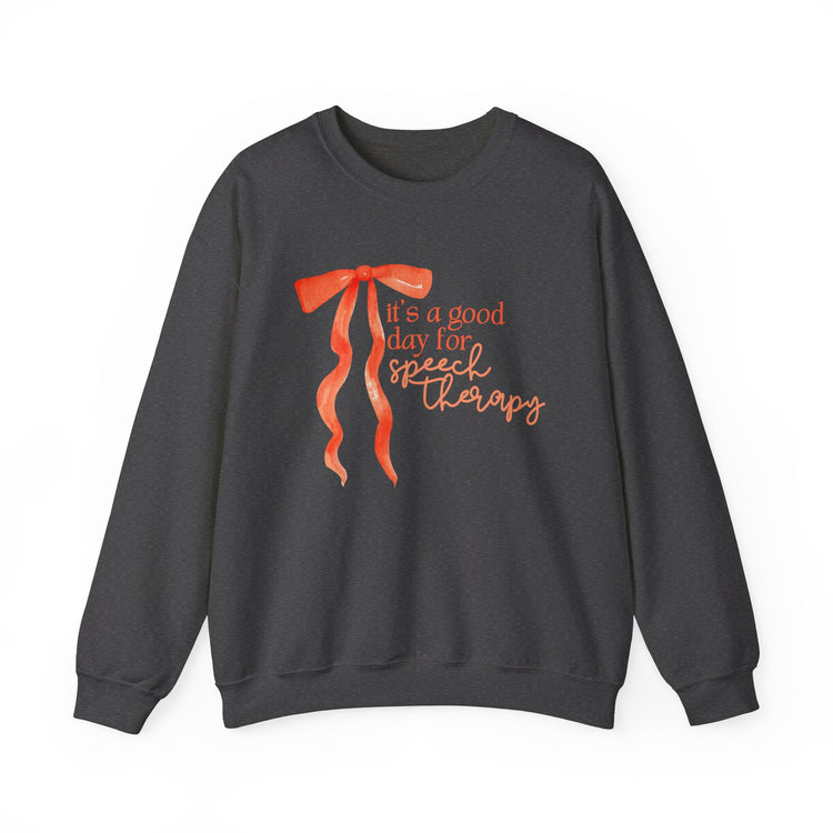 it's a good day for speech crewneck