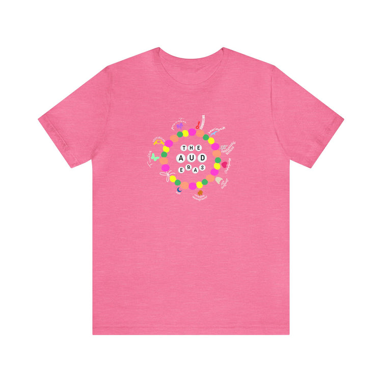 friendship bracelet audiology era short sleeve tee