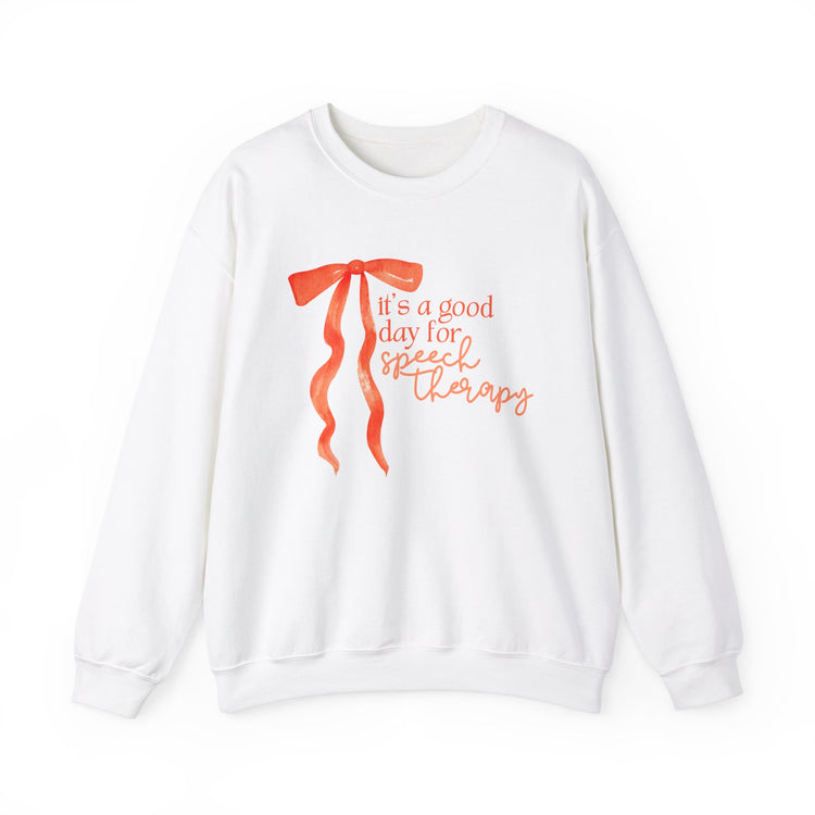 it's a good day for speech crewneck