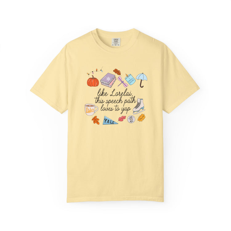 lorelai like an slp comfort colors tee